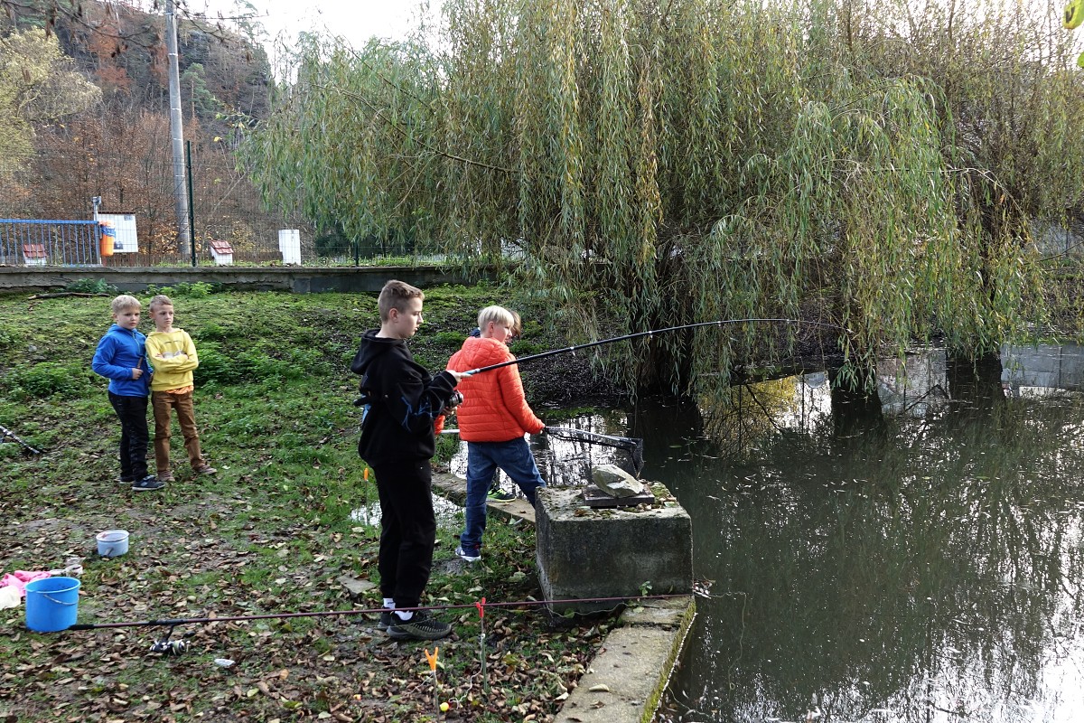 Rybářský kroužek u vody /1. 11. 2022/