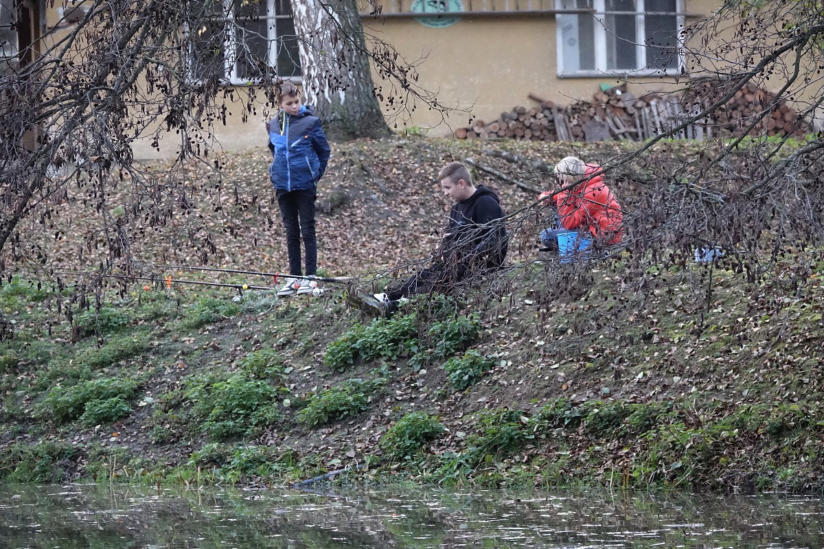 Rybářský kroužek u vody /1. 11. 2022/