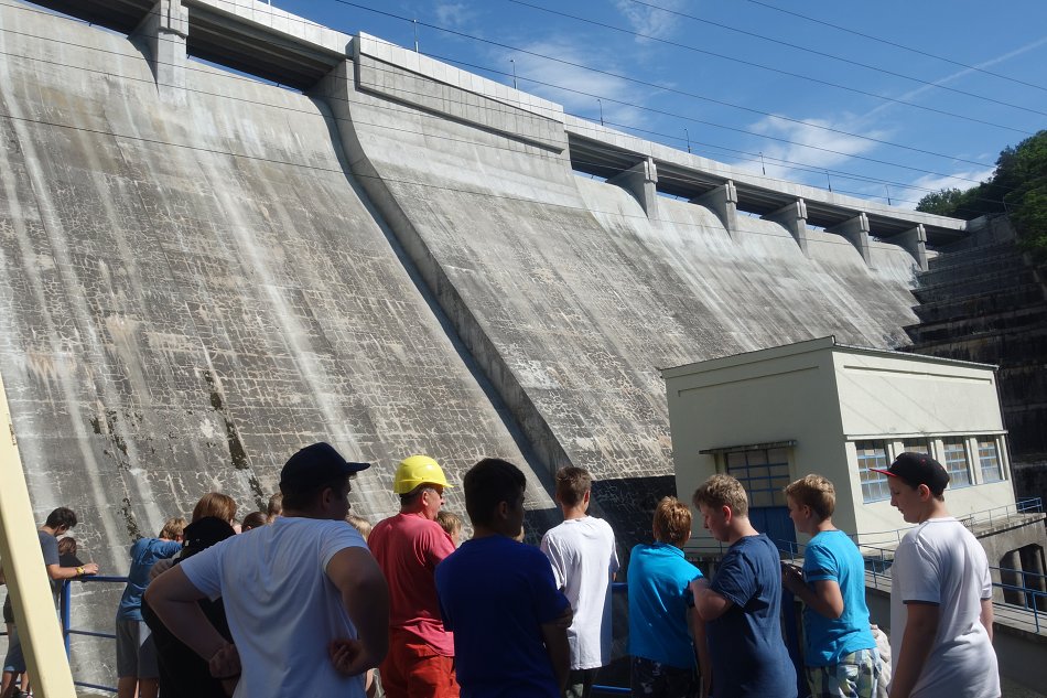 Exkurze do vodní elektrárny (21. 6. 2019)