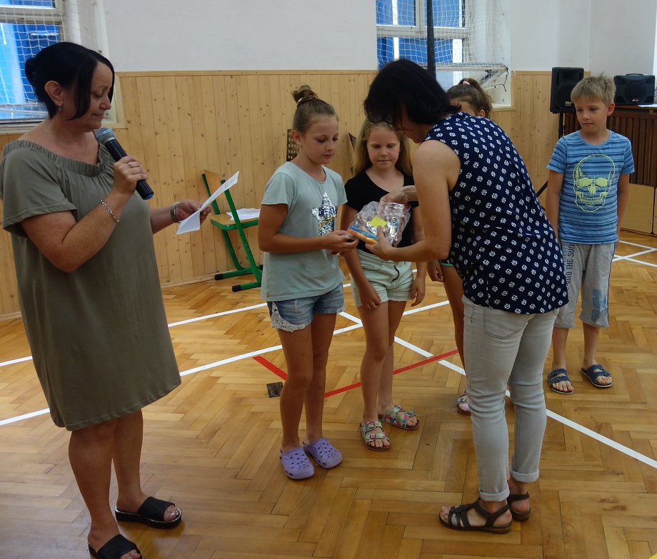 Slavnostní ukončení školního roku  (27. 6. 2019)