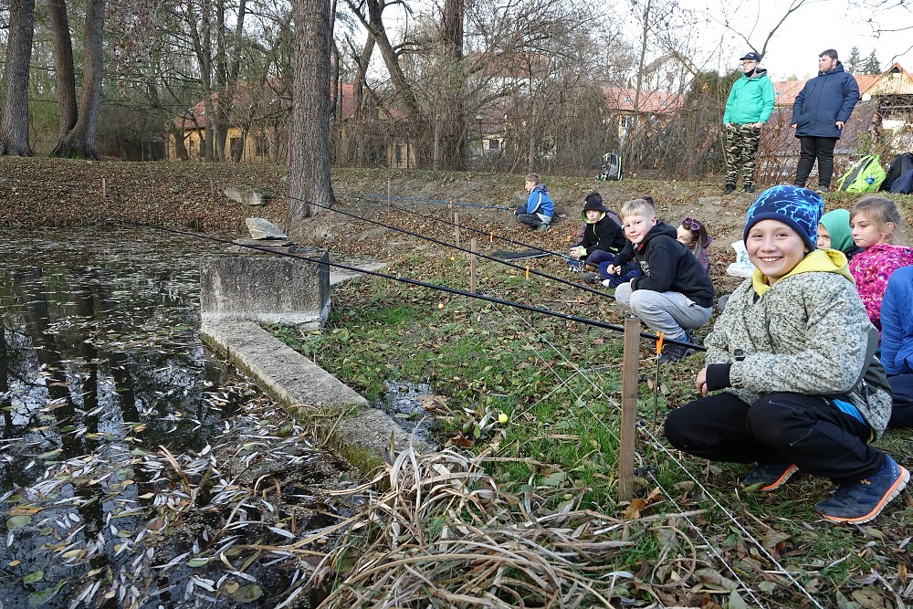 Rybářský kroužek u vody 10. 11. 2021