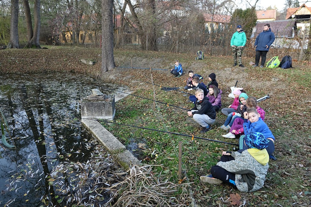 Rybářský kroužek u vody 10. 11. 2021