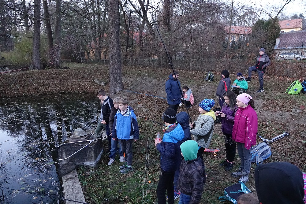 Rybářský kroužek u vody 10. 11. 2021