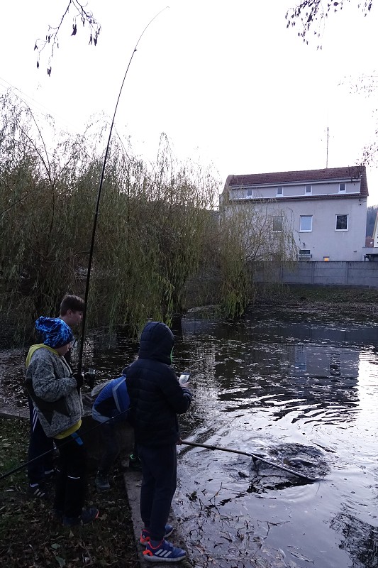 Rybářský kroužek u vody 10. 11. 2021