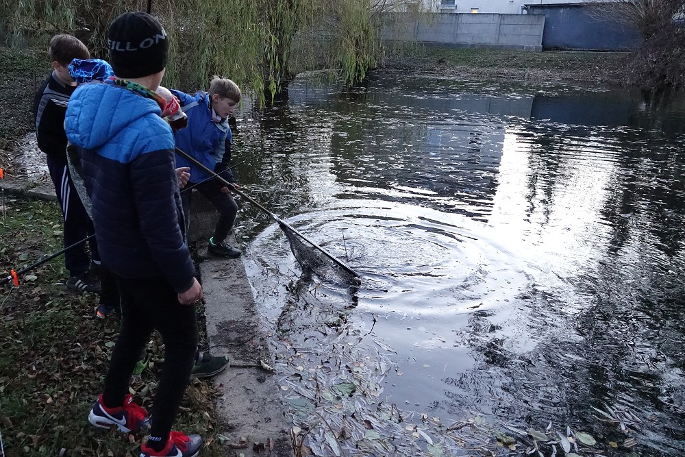 Rybářský kroužek u vody 10. 11. 2021