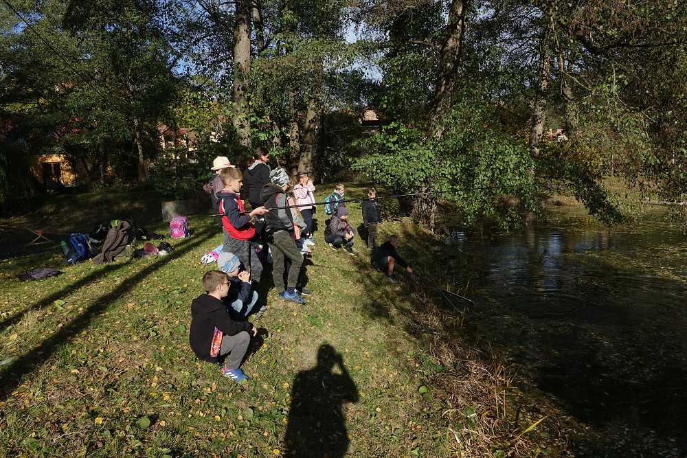 Rybářský kroužek u vody 21. 10. 2021