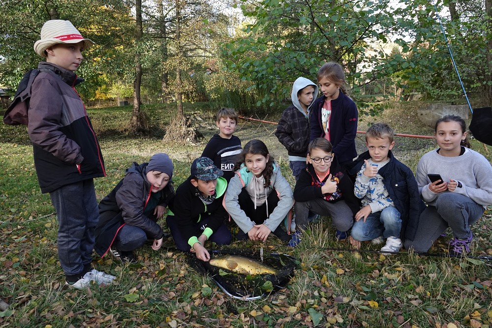 Rybářský kroužek u vody 21. 10. 2021