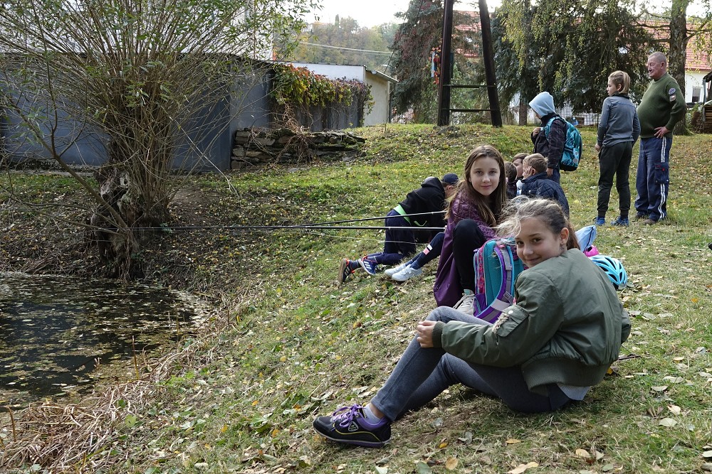 Rybářský kroužek u vody 21. 10. 2021