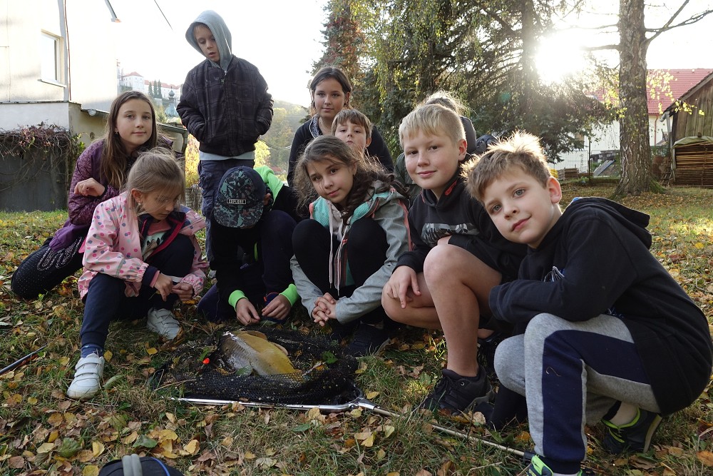 Rybářský kroužek u vody 21. 10. 2021