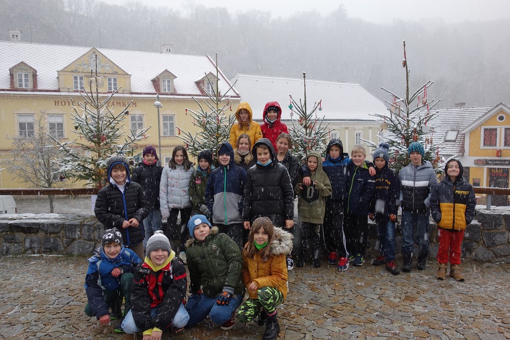 Zdobení vánočních stromků 26. 11. 2021