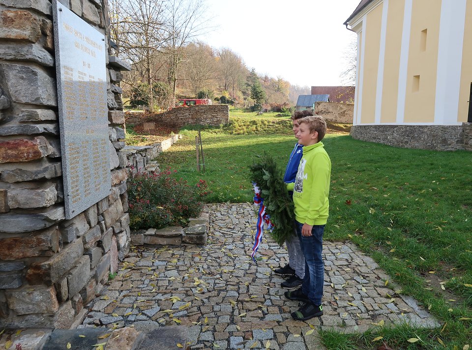 Uctění památky obětí 1. a 2. sv. války  (25. 10. 2019)