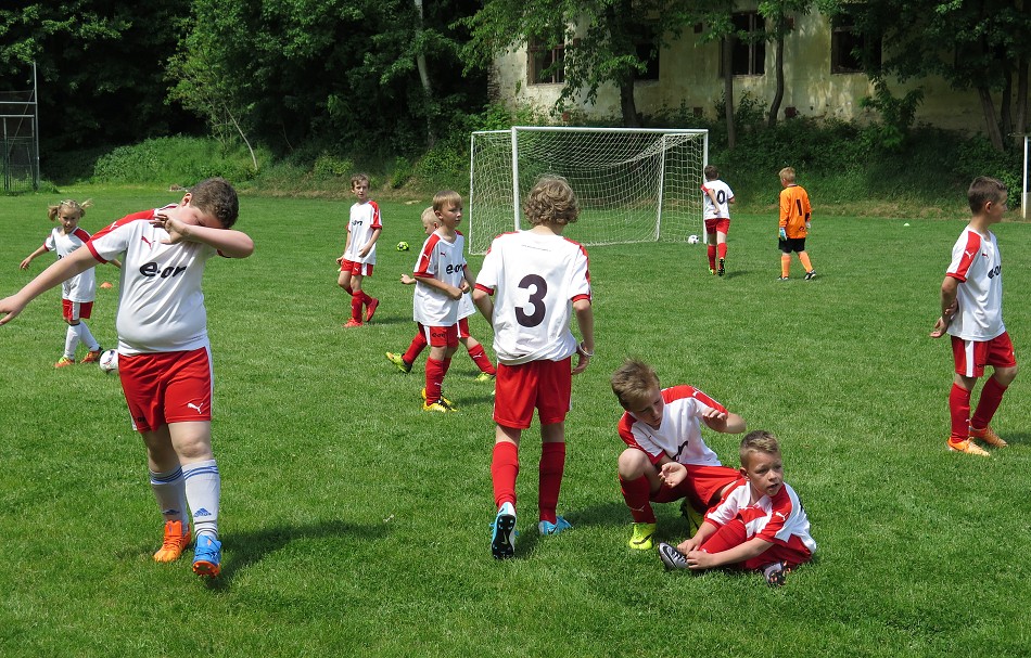 Fotbal ve Vranově (27. 5. 2017)