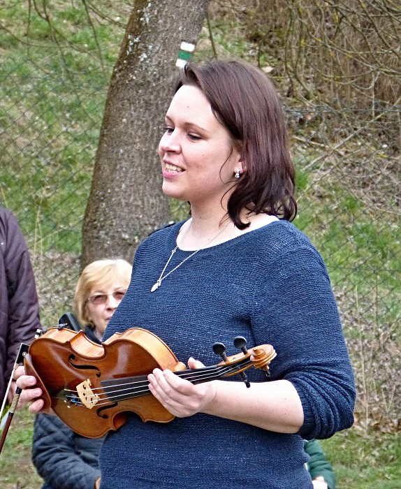 Odhalení sochy Madony (20. března 2017)