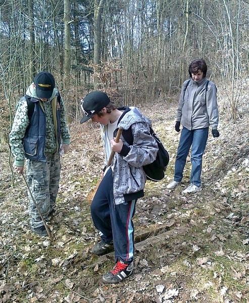 Čištění studánek (24.3.2011)