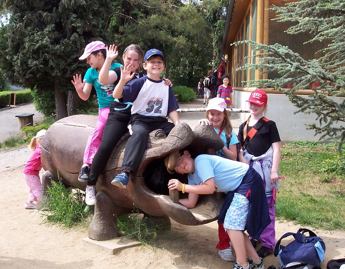 Školní výlet -  Zoopark a Dinopark Vyškov (22.5.2012)