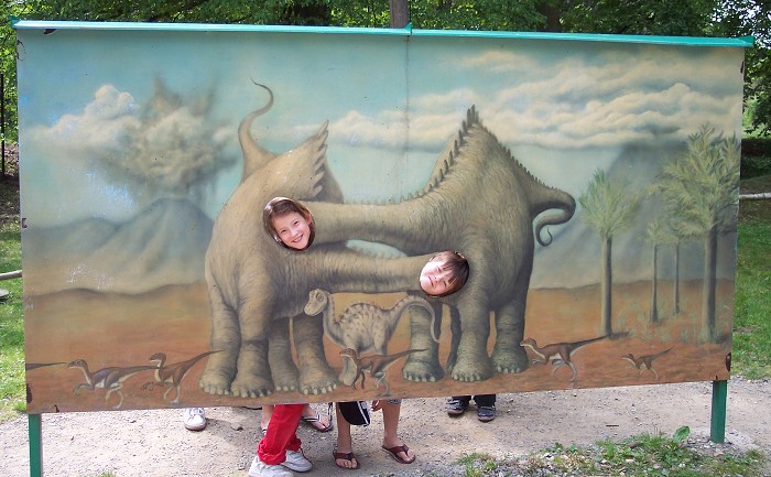 Školní výlet -  Zoopark a Dinopark Vyškov (22.5.2012)