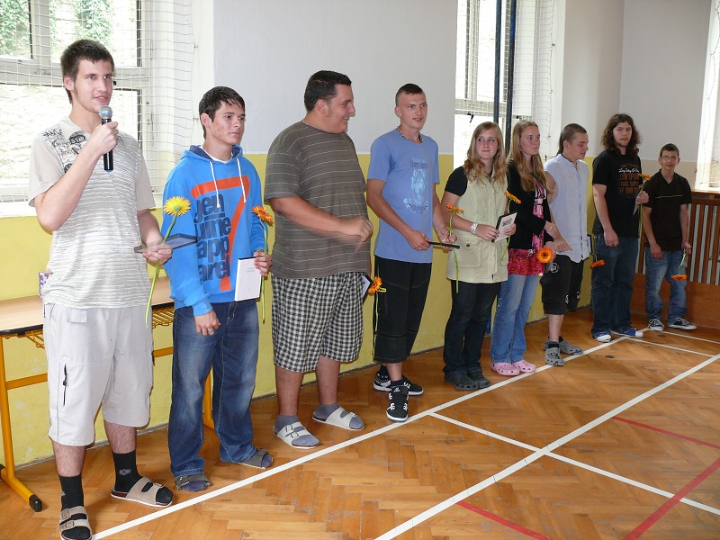 Slavnostní zakončení školního roku 2011/ 2012  - 23. 6.