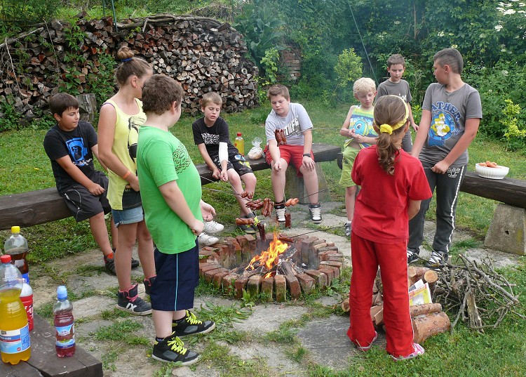 Spaní ve škole (14.6.2013)