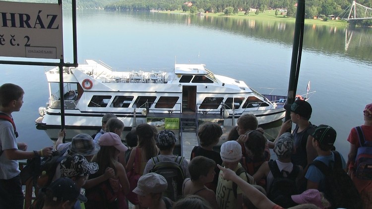 Výlet lodí na Bítov (17.6.2013)