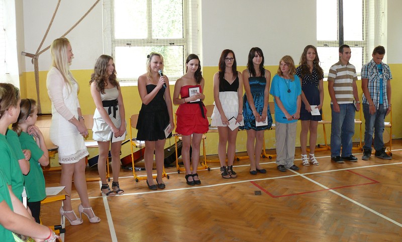 Slavnostní zakončení šk.roku (27.6.2013)