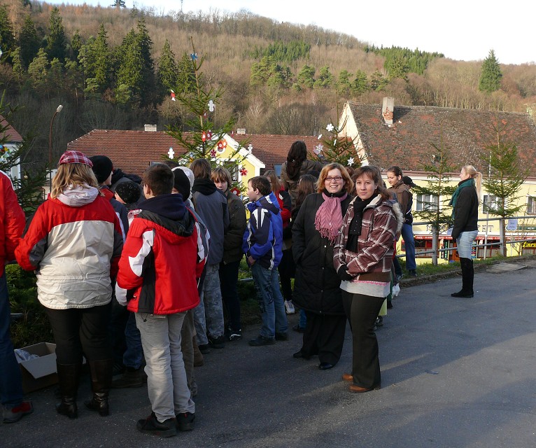 Zdobení vánočních stromků - 30.11.2012