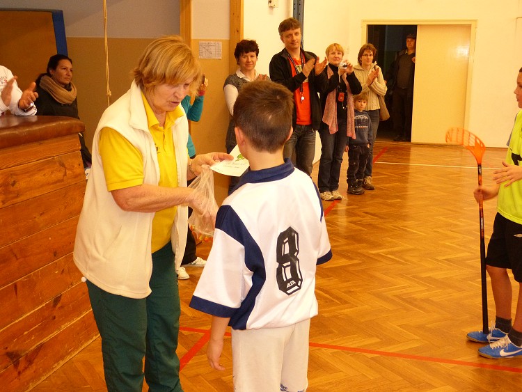 Florbal v Blížkovicích (4. února 2014)