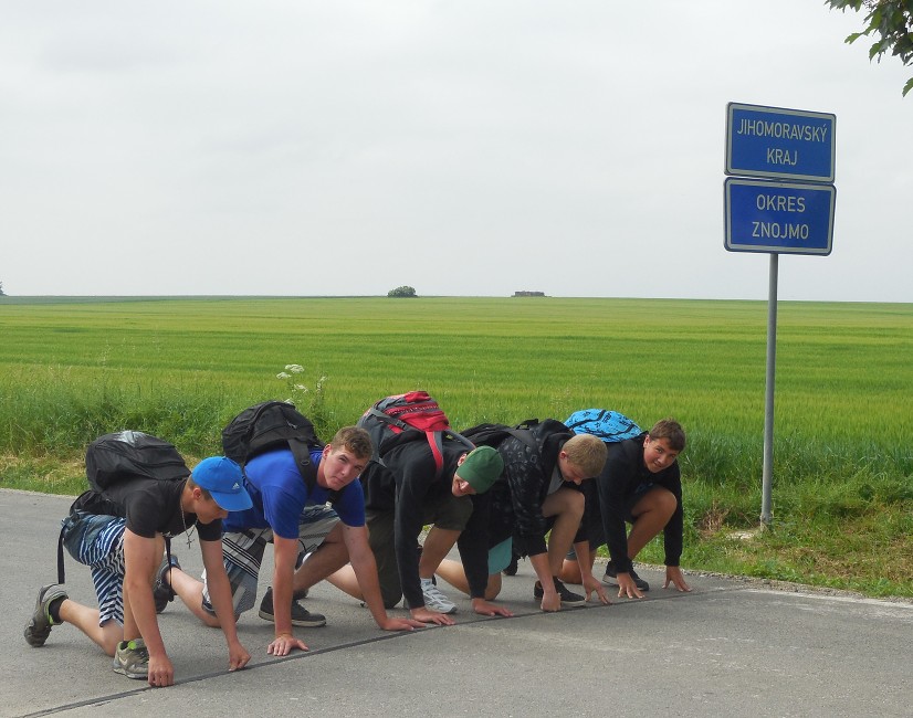 Pěší výlet 9. roč. Vratěnín - Landštejn  - 10. - 12. 6. 2015