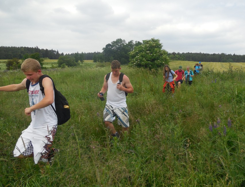 Pěší výlet 9. roč. Vratěnín - Landštejn  - 10. - 12. 6. 2015