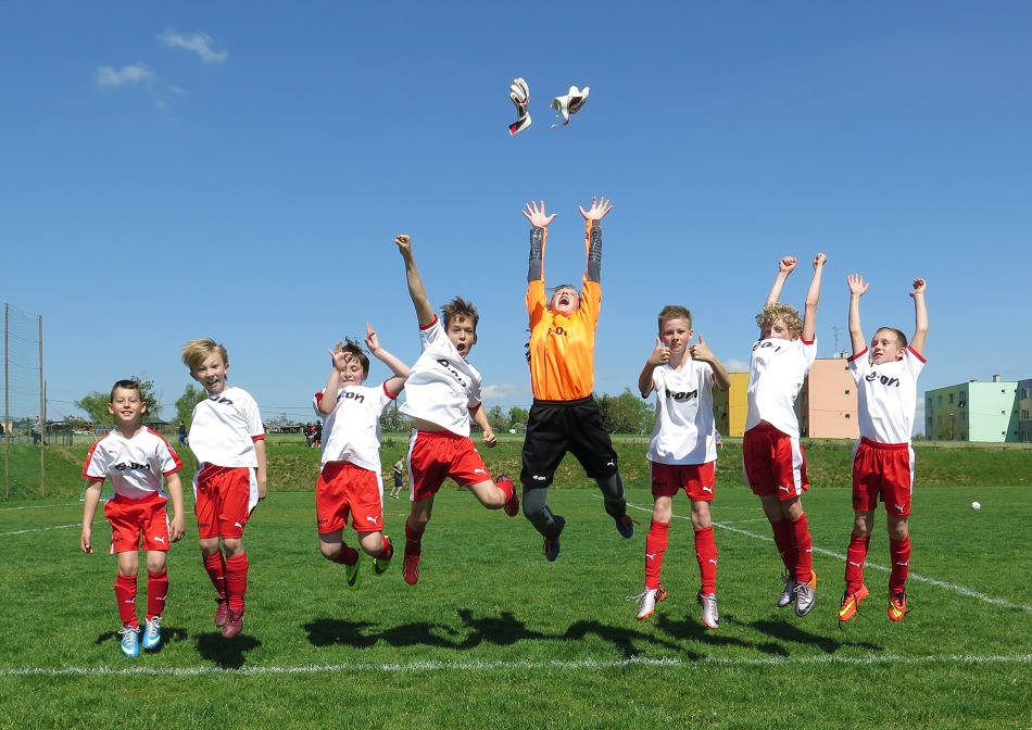 Fotbal v Olbramkostele /8.5.2016/