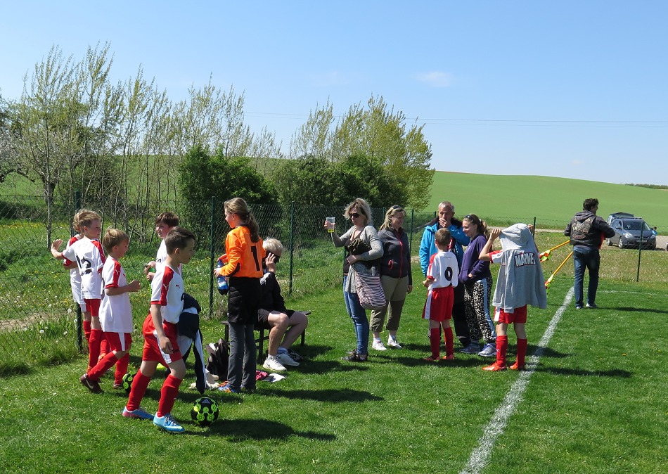 Fotbal v Olbramkostele /8.5.2016/