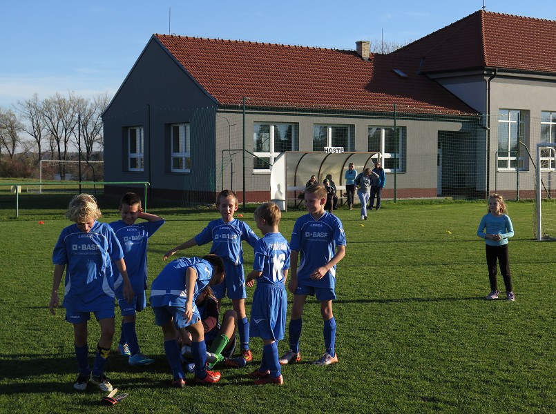 Fotbal v Blížkovicích (8.11.2015)