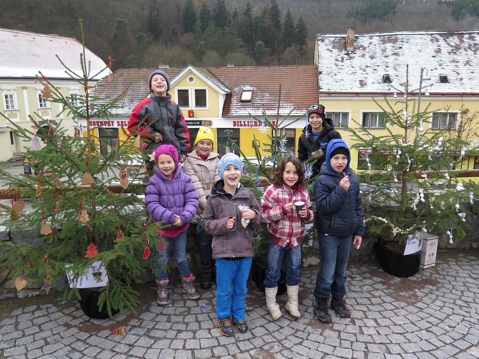 Zdobení vánočních stromků (27.11.2015)